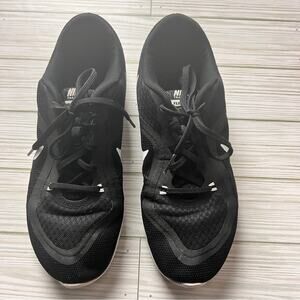 Nike Training Flex Women's Black and WHite Athletic Sporty Sneaker Sz 8.5